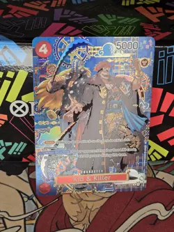 In Hand! One Piece Kid & Killer EB01-003 SP The Azure Sea's Seven OP14 NM - Image 1