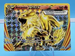 Pokemon Arcanine BREAK XY180 XY Black Star Promo Ultra Rare Holo Card (MP) - Image 1