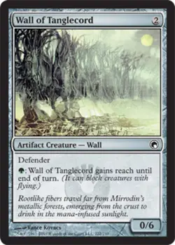 MTG magic cards 1x Wall of Tanglecord - Foil Scars of Mirrodin NM-Mint, English - Image 1