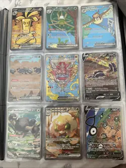 90 Card Pokemon Binder Collection All Hits - Image 2