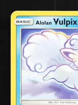 Alolan Vulpix 27/147 LP Burning Shadows English Pokemon Card TCG - Image 4