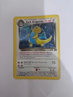 Pokemon Dark Dragonite TCG Team Rocket Holo Card 1st Edition 5/82 Ultra Rare - Image 1