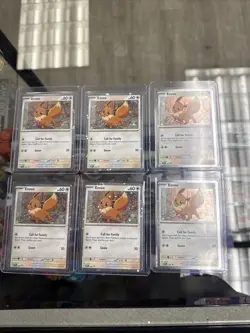 Eevee - 200 (Cosmos Holo) SVP200 Sv: Scarlet & Violet Promo Cards Holo Lot Of 6 - Image 1