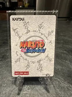 PSA Magazine X Kayou Exclusive Naruto Uzumaki SEALED Promo Card NM December 2025 - Image 2