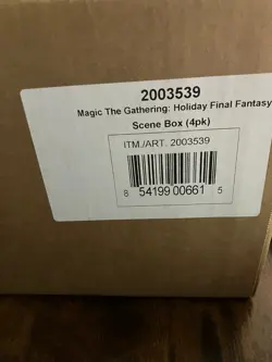 Magic: The Gathering Final Fantasy Scene Box Set (Set of 4) - SEALED CASE - Image 1