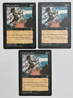 Withering Boon - Mirage - Magic MTG - LP+ - Image 1