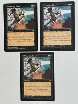 Withering Boon - Mirage - Magic MTG - LP+ - Image 2