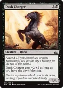 Dusk Charger - Foil x1 - Rivals of Ixalan - NM-Mint, English - Rivals of Ixalan - Image 1