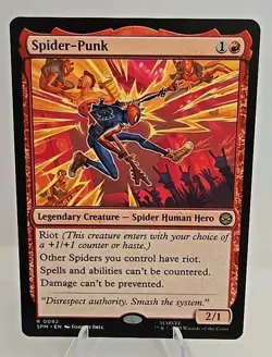 Spider-Punk MTG Marvel's Spider-Man Regular - Image 1