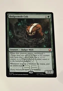 Badgermole Cub - Avatar: The Last Airbender - Mythic - NM - MTG - Image 3