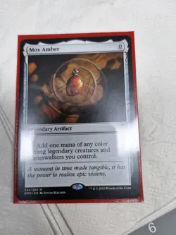 Mox Amber ~ Dominaria [ Excellent ] [ Magic The Gathering MTG ] - Image 1
