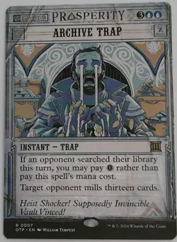 Archive Trap Outlaws of Thunder Junction: Breaking News Regular - Image 1