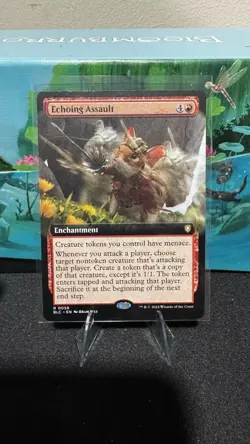 Echoing Assault (Extended Art) Commander: Bloomburrow Regular - Image 1
