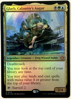 Glarb, Calamity's Augur Bloomburrow Foil - MTG MYTHIC - Image 1
