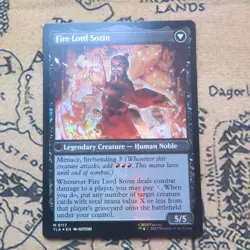 The Rise of Sozin FOIL MTG Avatar: TLA Nm/M *ON HAND* - Image 2