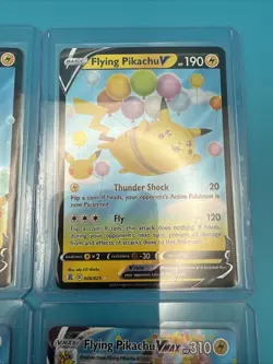 Surfing Pikachu & Flying Pikachu V & Vmax 4 Card Set Pokemon TCG Celebrations NM - Image 3