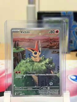 Pokemon TCG Victini Illustration Collection Promo Card 208/012 - Image 1