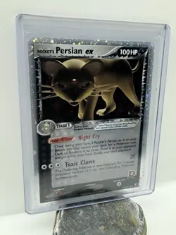 Rocket's Persian Ex 116/115 Unseen Forces Holo UR Pokemon TCG Nintendo VG - Image 1