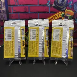 1999 Pokemon Jungle Booster Pack - Set of 3 - Long Crimp - Factory Sealed - Image 5