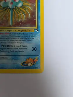 Pokemon TCG Misty's Tentacruel Holo Rare Card 10/132 Gym Heroes - Image 2