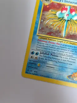 Pokemon TCG Misty's Tentacruel Holo Rare Card 10/132 Gym Heroes - Image 3