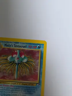 Pokemon TCG Misty's Tentacruel Holo Rare Card 10/132 Gym Heroes - Image 5