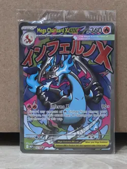 pokemon mega charizard X ex 023 & oricorio ex 024 phantasmal UPC promo's sealed - Image 1