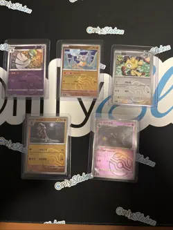 Pokemon TCG Chinese Gem.3 Masterball Lot Gardevoir, Cubone, Meowth, Lycanroc,etc - Image 1