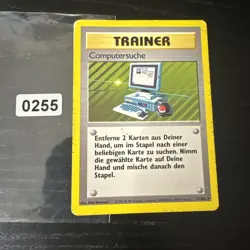 Pokemon Computersuche 71/102 DE Non Holo Rare Base Set 1999 - Image 1