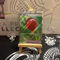 Pokemon TCG Air Balloon 166/132 Full Art Mega Evolution NM - Image 1