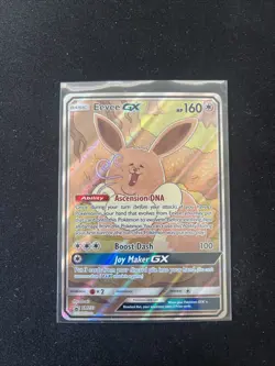 Pokemon Eevee GX SM233 Black Star Promo 2019 LP Condition - Image 1