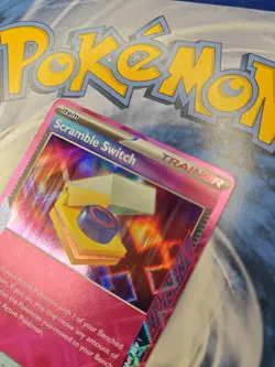 x1 Scramble Switch - 186/191 - ACE Rare Pokemon SV08 Surging Sparks M/NM - Image 4