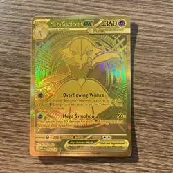 Pokemon Mega Evolutions Mega Gardevoir EX 187/132 Mint Hyper Rare Gold English - Image 1