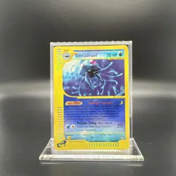 Pokemon Tentacruel 38/147 Reverse Holo Rare Aquapolis Pokemon - LIGHT PLAY - Image 1