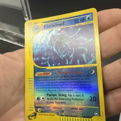 Pokemon Tentacruel 38/147 Reverse Holo Rare Aquapolis Pokemon - LIGHT PLAY - Image 4