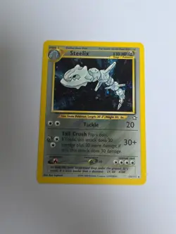 Pokemon TCG Steelix 15/111 Holo Unlimited Neo Genesis 2000 - Image 1