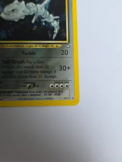 Pokemon TCG Steelix 15/111 Holo Unlimited Neo Genesis 2000 - Image 2