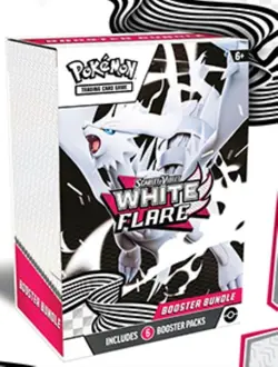 Pokemon TCG White Flare Booster Bundle | Sealed | 6 Packs | Authentic - Image 1