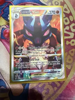Lucario VSTAR SWSH291 Black Star Promo - Crown Zenith ETB Pokemon TCG - NM - Image 1