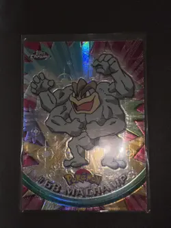 MACHAMP 68 Topps Vintage Holo Foil Rare Pokemon Spectra Chrome NM - Image 1