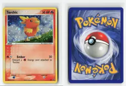 TORCHIC 017 HOLO BLACK STAR PROMO POKEMON TCG LP - Image 3