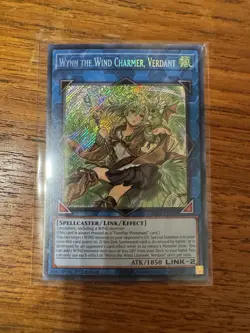 Yugioh Wynn the Wind Charmer, Verdant RA03-EN045 Secret Rare 1st Ed - NM - Image 1