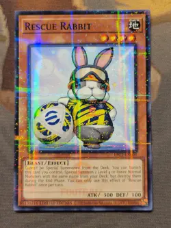 2x Rescue Rabbit & NEYMAR JR Token eFootball Collab Promos *SEALED* Yugioh NEW - Image 3