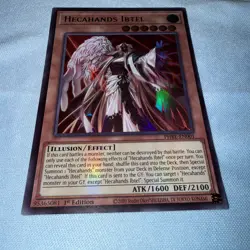 Yu-Gi-Oh! TCG Hecahands Ibtel PHRE-EN001 Ultra Rare 1st Edition Near Mint - Image 1