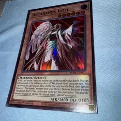Yu-Gi-Oh! TCG Hecahands Ibtel PHRE-EN001 Ultra Rare 1st Edition Near Mint - Image 3