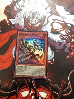 PHRE-EN005 Hecahands Breus Super Rare 1st Edition YuGiOh - Image 1
