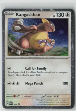 Pokemon Kangaskhan #202 SV: Scarlet & Violet Promo Cards Near Mint or Better - Image 1