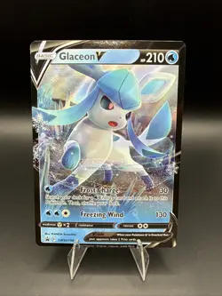 Glaceon V SWSH196 SWSH: Sword & Shield Promo Cards Holo - Image 1