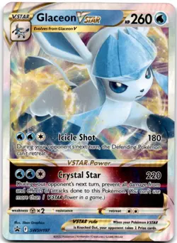 Glaceon VSTAR - Promo SWSH: Sword & Shield Promo Cards SWSH197 NM - Image 1