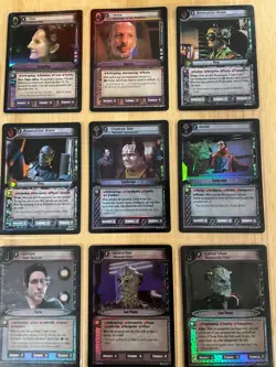 Star Trek CCG: Second Edition Reflections 2.0 - Nine Card Personnel Lot - Image 1